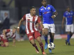 Ayrton Statie in actie voor FC Oss (foto: VI Images)