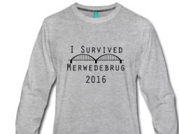 Student Niek van Oost bedacht T-shirt voor Merwedebrug