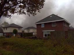 Rookwolken boven Someren-Heide