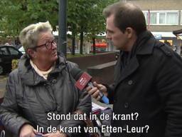 Een televisieploeg van het Canvas-programma De Ideale Wereld testte het Engels van Etten-Leur.