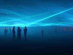 Project Waterlicht in Amsterdam. (Foto: Studio Roosegaarde)