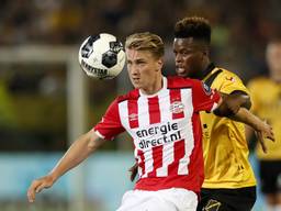 Verreth in actie in de Jupiler League tegen NAC Breda (foto: VI Images)