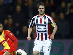 Jari Schuurman maakt met een beetje geluk z'n eerste Willem II-goal: 'Geluk moet je afdwingen, toch?'