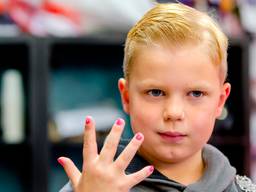 Tijn (6) lakte meer dan 2,5 miljoen euro bij elkaar voor Serious Request. (Foto: archief)