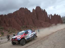 Erik van Loon in actie tijdens de Dakar Rally (foto: Willy Weyens)