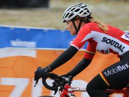 Puck Moonen uit Liempde reed in Sint-Michielsgestel bijna een thuiswedstrijd (foto: Fabian Eijkhout)