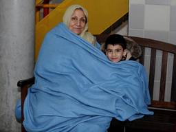 Een aantal bewoners moest 's nachts de woning uit. (Foto: Bart Meesters)