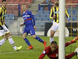 Dico Koppers, in actie tegen Willem II (foto: VI).