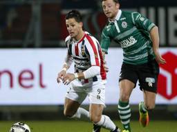 Fran Sol scoorde de openingstreffer voor Willem II. (Foto: VI Images)