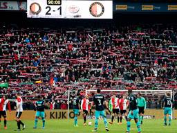 Feyenoord zegevierde met 2-1 (Foto: ANP)