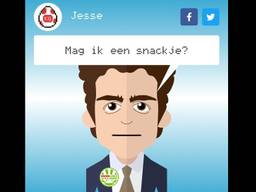 Jesse Klaver kan op z'n tijd best een snackje gebruiken (Foto: Kamergotchi)