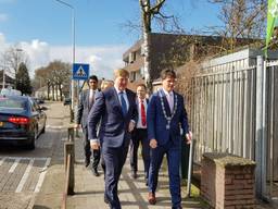Koning bezoekt basisschool Sint Maerte in Breda