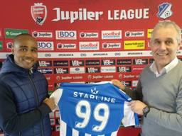 Leonardo en technisch manager Harm van Veldhoven (foto: FC Eindhoven).