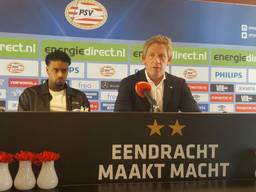Jürgen Locadia en technisch manager Marcel Brands. (Foto: Fabian Eijkhout)