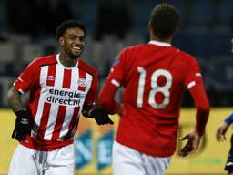 Jürgen Locadia maakte zijn eerste goal sinds de kampioenswedstrijd tegen PEC Zwolle (foto: OrangePictures).