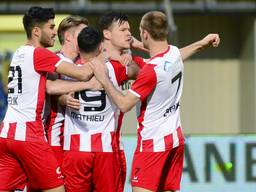 Tom Boere scoorde drie keer tegen Achilles '29 (foto: OrangePictures)