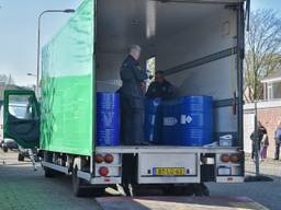 De vrachtwagen in kwestie (foto: Toby de Kort / De Kort Media)