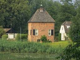 Het anders zo idyllische landgoed Haanwijk