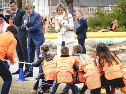 Koningsspelen beginnen in Veghel met de koning en koningin.