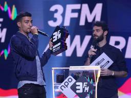 Boef wint de 3FM Award voor beste video. Foto: 3FM