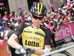 Steven Kruijswijk in actie in de Giro (foto: VI Images)