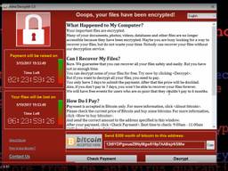 WannaCry  'gijzelt' de computer