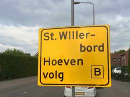 Het 'Sint-Willerbord' in Rucphen (Foto: Floyd Aanen)