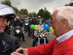 Jan Vugts is 90 geworden en rijdt nog steeds motor