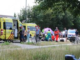 Vrouw overlijdt na aanrijding. (foto: AS Media)