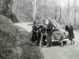 Chevrolet van fam. Hoogendoorn in 1949 (foto: BHIC)