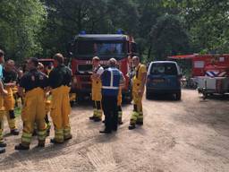 Speciaal aangerukte brandweerlieden (foto: Jozef Bijnen)