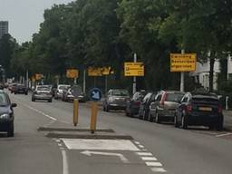 Op de Leenderweg is de bordenchaos groot