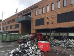 Het stadion van Willem II wordt opgeknapt. (Foto: Omroep Brabant)