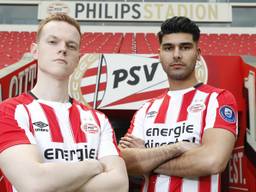 Tony Kok (links) en Romal Abdi, die eerder was aangetrokken (foto: PSV.nl).