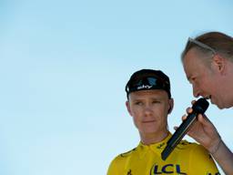 Chris Froome leidt in de Tour de France (Foto: VI Images)
