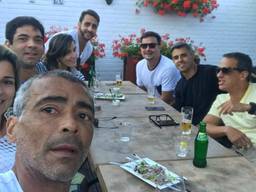 Romário in El Patio Andaluz. (foto: Instagram/@RomárioFaria)