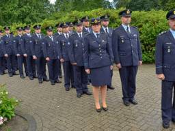 Eervol afscheid voor omgekomen brandweervrouw. Foto: Diederik Cools/ Stuve fotografie
