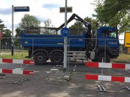 De werkzaamheden op de Airbornelaan i n Eindhoven zijn begonnen