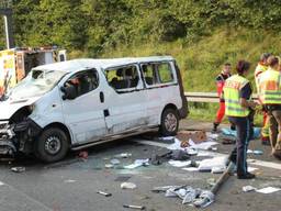 Het ongeluk op de snelweg bij Altdorp. Foto: Reporter24/Pressefotografie Andy Eberlein
