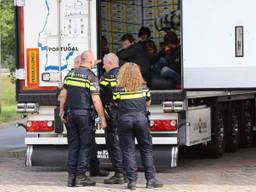 Verstekelingen gevonden in vrachtwagen  