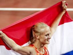 Anouk Vetter na het behalen van het brons (Foto: ANP).