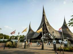 De hoofdingang van de Efteling in Kaatsheuvel.