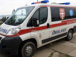 Een Servische ambulance (Foto: Wikimedia).