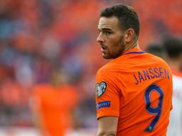 Vincent Janssen in het shirt van Oranje (Foto: VI Images)