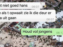 Stiefvader Hans probeert Kevin via WhatsApp door orkaan Irma te helpen