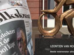 In Boekel geloven ze niets van het doping verhaal in de Volkskrant (Foto: René van Hoof)