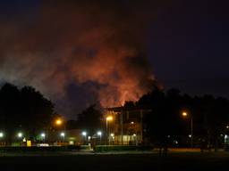 Brand bij recyclingbedrijf Baetsen