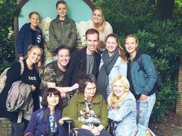 De familie van Cathelijne in de Efteling. (Foto: Cathelijne Mulder)