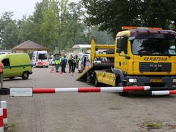 Politiecontrole op camping in Schijf  