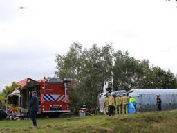 Hoe het ongeluk kon gebeuren, is niet duidelijk. (Foto: Harrie Grijseels/SQ Vision)